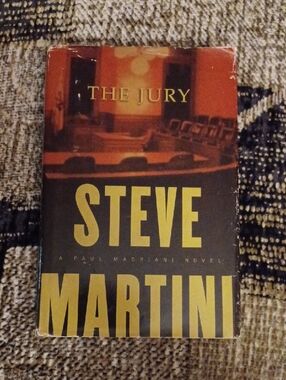 4/$30 "The Jury" by Steve Martini - Hardcover Novel